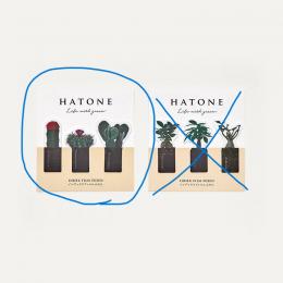 HATONE(ハトネ)インデックス　フィルムふせん【サボテン】